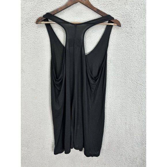 Banana Republic mongram tank top womens XL black racerback chains biker nwt‎ - Picture 7 of 7